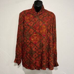 1980's Sophisticates Pendleton Womens Secretary Shirt​​​